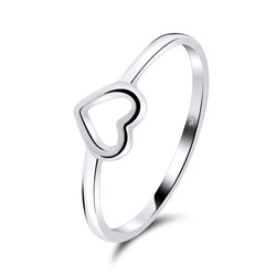 Heart Silver Ring NSR-737